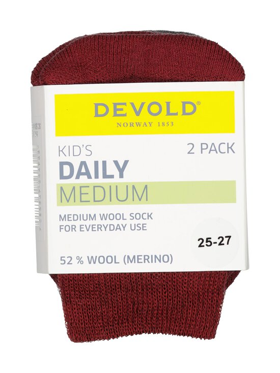Devold - Meriinosegust sokid Daily Medium, 2 paari - 740A BEETROOT MIX | Stockmann - photo 3