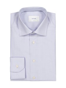 Eton - Slim Fit Fine Twill krekls ar apkakli - 73 LIGHT PURPLE | Stockmann