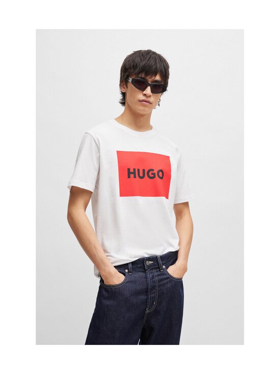 HUGO - Dulive T-paita - 100 WHITE - photo 2 HUGO - Dulive T-paita - 100 WHITE | Stockmann - photo 2