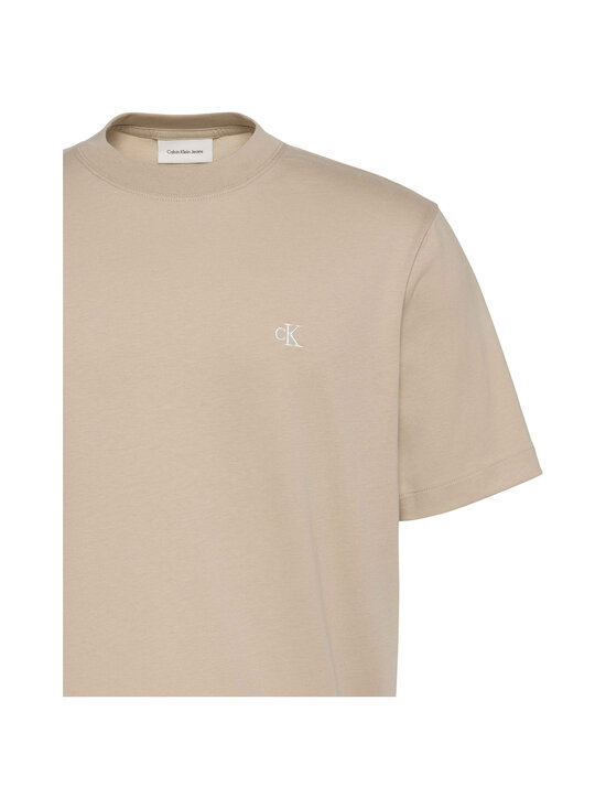 Calvin Klein Jeans - Monogram t-paita - PF0 WHITE PEPPER | Stockmann - photo 3