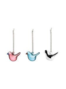 Iittala - Minilasilintu Mix 2025 -lasikoristeet 3 kpl - MIXED COLOURS | Stockmann