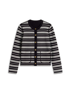 Tommy Hilfiger - Jersey Reversible -neuletakki - BDS BLACK | Stockmann