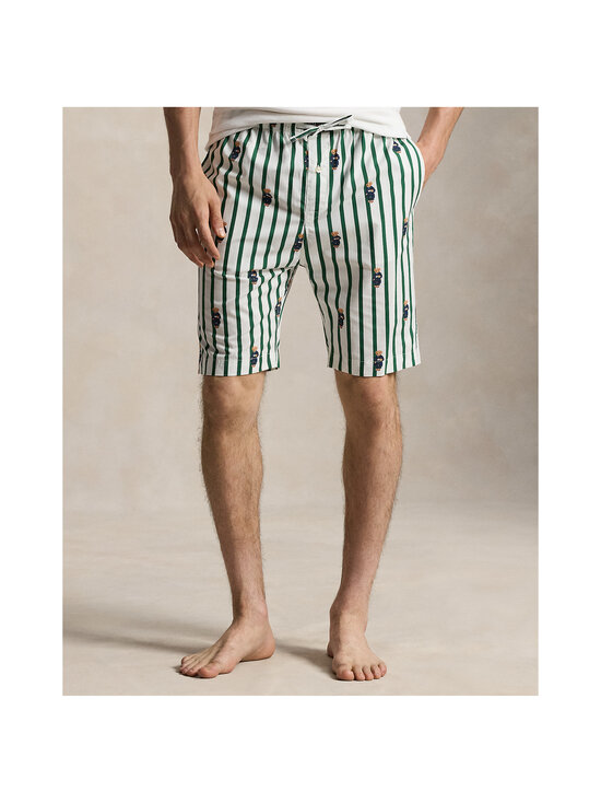 Polo Ralph Lauren - Sleep Short -pyjamashortsit - 041 VERANO GREEN/WHITE AOB | Stockmann - photo 2