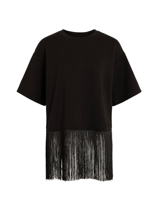 Vila - Vimata 2/4 Fringes t-paita - BLACK | Stockmann - photo 1