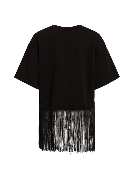 Vila - Vimata 2/4 Fringes t-paita - BLACK | Stockmann - photo 2