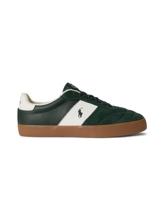 Polo Ralph Lauren - Court Vulc III Low Top Lace brīvā laika apavi - 001 NEW FOREST/DECKWASH WHITE | Stockmann - photo 1