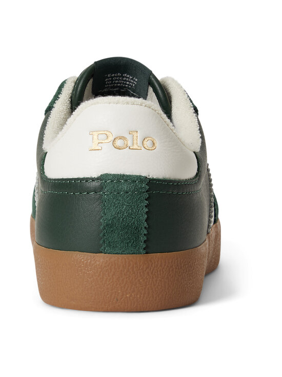 Polo Ralph Lauren - Court Vulc III Low Top Lace brīvā laika apavi - 001 NEW FOREST/DECKWASH WHITE | Stockmann - photo 3
