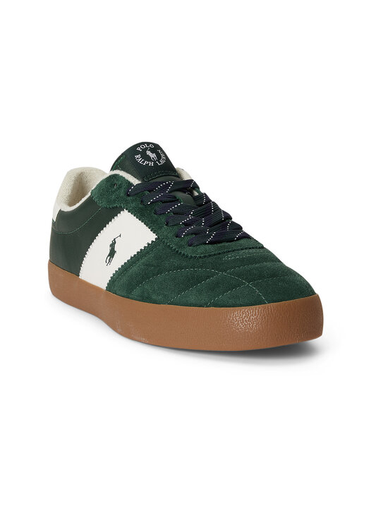 Polo Ralph Lauren - Court Vulc III Low Top Lace brīvā laika apavi - 001 NEW FOREST/DECKWASH WHITE | Stockmann - photo 4
