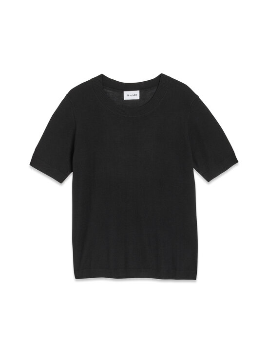 SAND Copenhagen - Delmy merino vilnas džemperis - 200 EBONY BLACK | Stockmann - photo 1