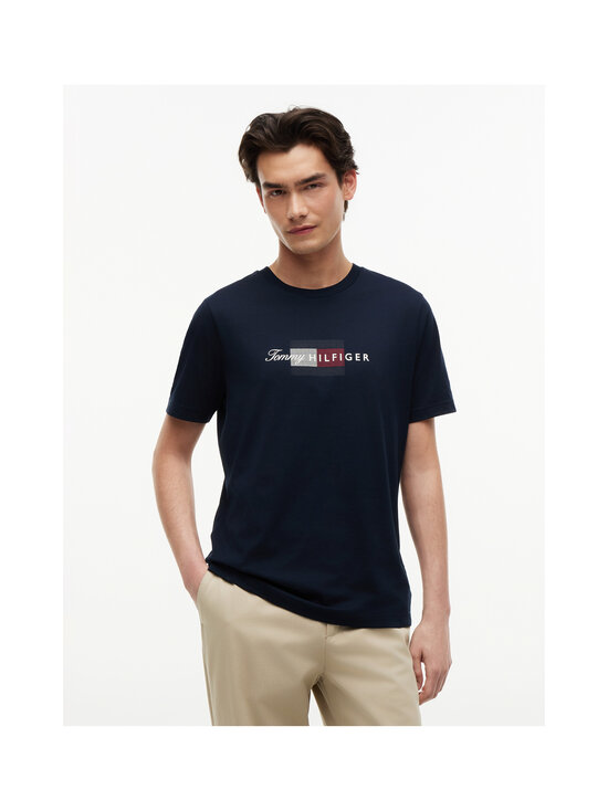 Tommy Hilfiger - T-särk Script Flag - DW5 DESERT SKY | Stockmann - photo 3