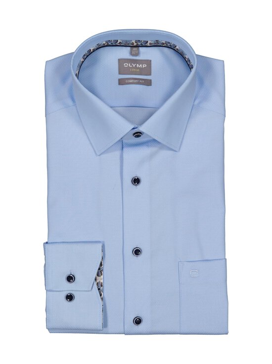 Olymp - Comfort Fit Flower Trim krekls ar apkakli - 11 BLEU | Stockmann - photo 1