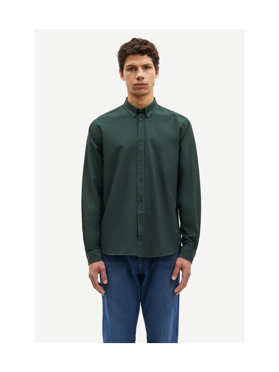 Samsoe Samsoe - Saliam-kauluspaita - 195212TCX DARKEST SPRUCE | Stockmann - photo 3