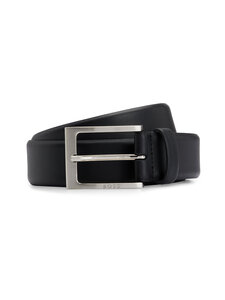 BOSS - Barnabie -nahkavyö - 002 BLACK | Stockmann