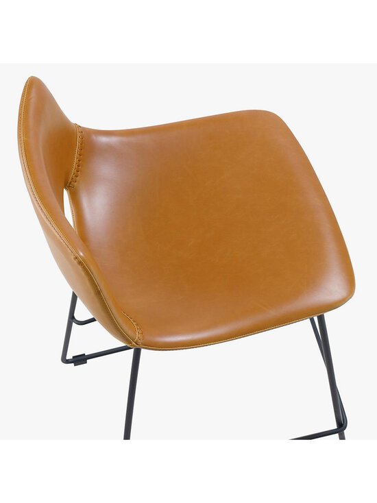 Kave Home - Zahara-baarituoli ruskea keinonahka K 65 cm - BROWN | Stockmann - photo 4