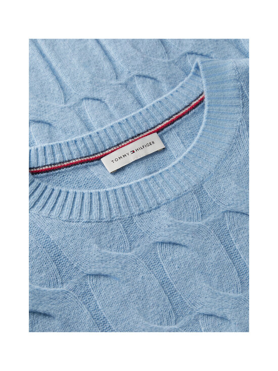 Tommy Hilfiger - Soft Wool -palmikkoneule - C13 FADED LIGHT BLUE | Stockmann - photo 3