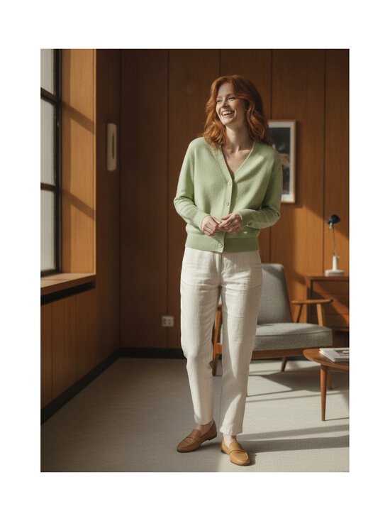 Max Mara Weekend - WkdTorre V-Neck -neuletakki - 004 GREEN | Stockmann - photo 2