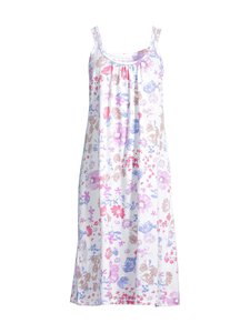 Damella - Summer Flower -yöpaita - 324 BLUE/PINK | Stockmann