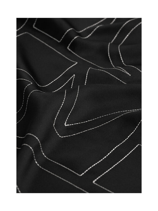 TOTEME - Embroidered Monogram -huivi - 001 BLACK | Stockmann - photo 3