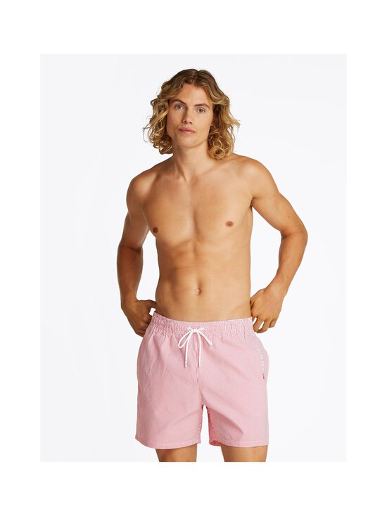 Tommy Hilfiger - Medium Drawstring Stripe -uimashortsit - 0K9 ITHACA WHITE MEDIUM RED - photo 4 Tommy Hilfiger - Medium Drawstring Stripe -uimashortsit - 0K9 ITHACA WHITE MEDIUM RED | Stockmann - photo 4