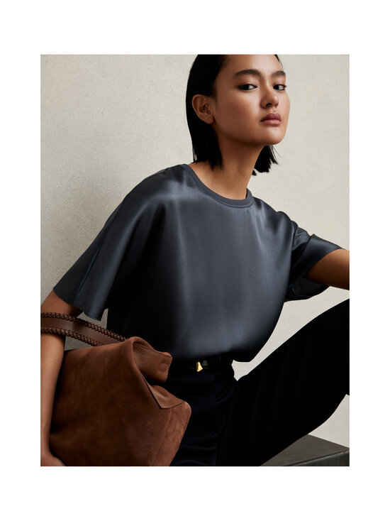 Reiss - Lena Silk  t-paita - 14 BLUE | Stockmann - photo 2