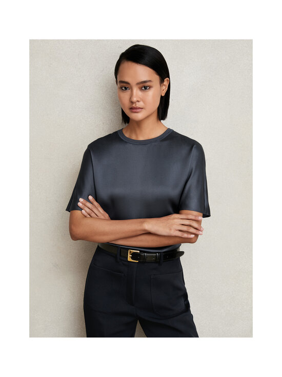 Reiss - Lena Silk  t-paita - 14 BLUE | Stockmann - photo 6