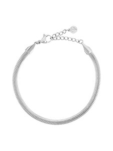 Edblad - Herringbone Bracelet Steel -rannekoru - STEEL | Stockmann