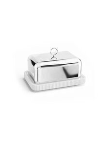 Georg Jensen - Bernadotte-voiastia - WHITE, STAINLESS STEEL Georg Jensen - Bernadotte-voiastia - WHITE, STAINLESS STEEL | Stockmann