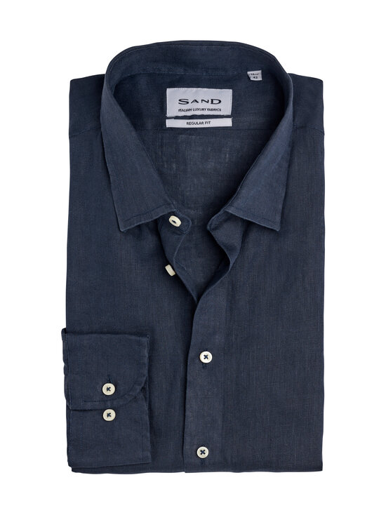 SAND Copenhagen - Linane särk State Soft Modern fit - 589 MEDIUM BLUE | Stockmann - photo 1