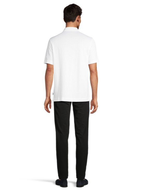 BOSS - Polosärk Press Jersey - 100 WHITE | Stockmann - photo 3