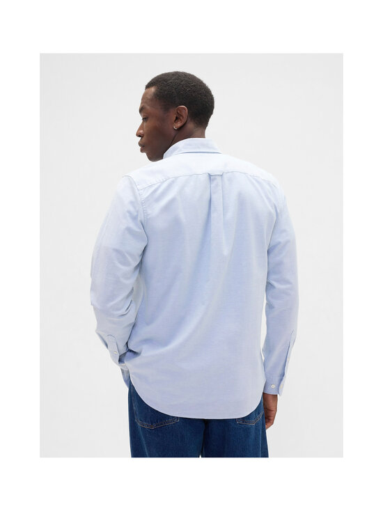GAP - Standard Fit Oxford krekls ar apkakli - LIGHT BLUE | Stockmann - photo 4