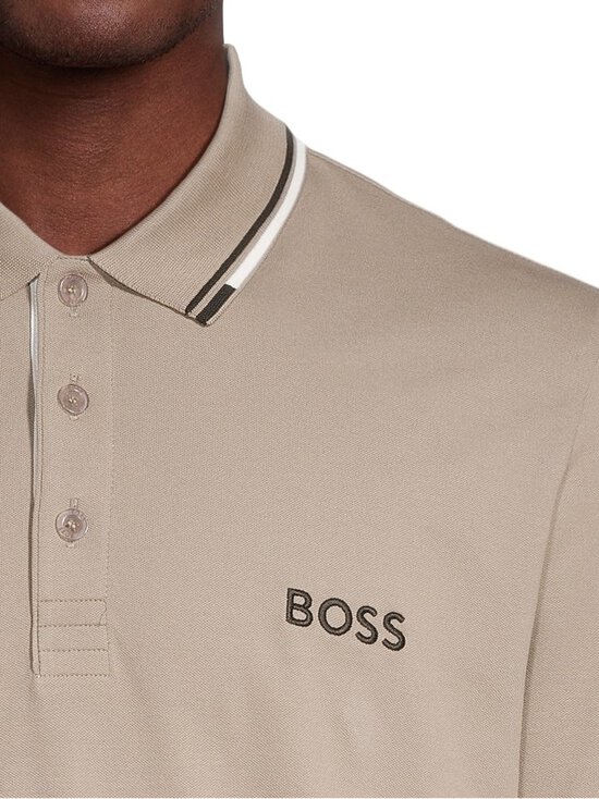 Boss Green - Paddy Pro Jersey -pikeepaita - 335 LIGHT/PASTEL GREEN | Stockmann - photo 4