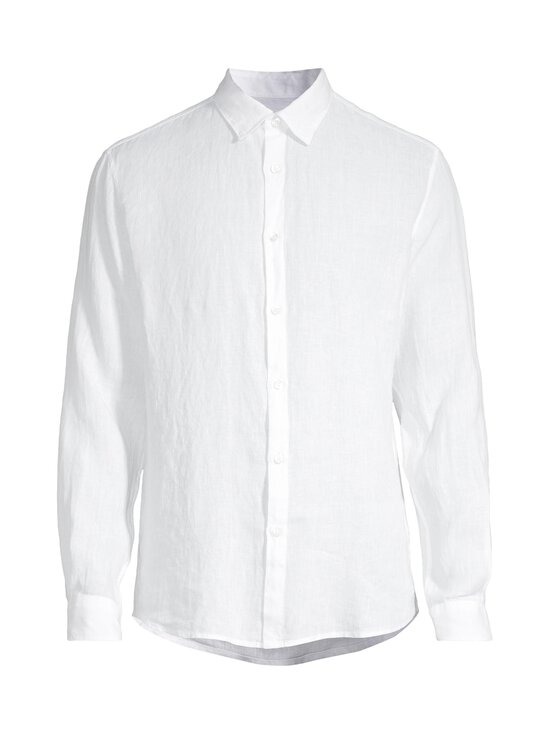Sunspel - Pellavakauluspaita - WHITE - photo 1 Sunspel - Pellavakauluspaita - WHITE | Stockmann - photo 1