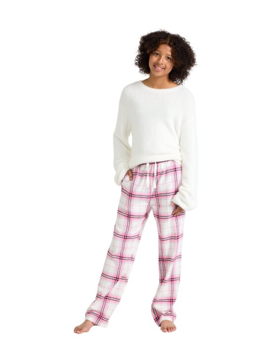 Lindex - Ruudulised pidžaamapüksid Flannel - 8165 PINK | Stockmann - photo 3