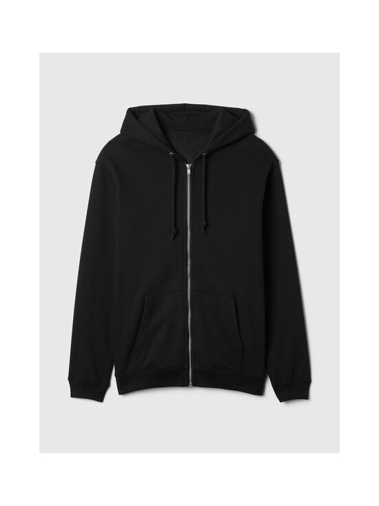 GAP - Fleece Full Zip džemperis ar kapuci - TRUE BLACK V2 2 | Stockmann - photo 6