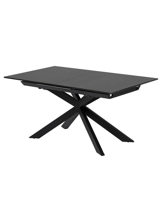 Kave Home - Atminda -jatkettava ruokapöytä musta 90 x 160/210 cm - BLACK | Stockmann - photo 1