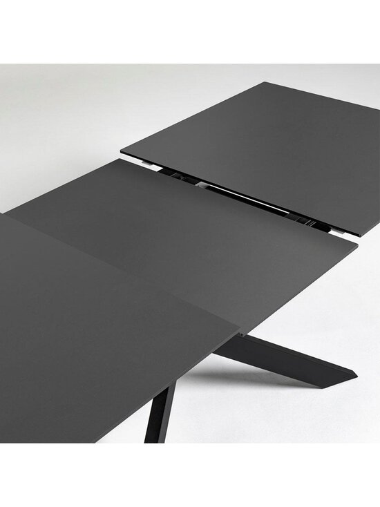 Kave Home - Atminda -jatkettava ruokapöytä musta 90 x 160/210 cm - BLACK | Stockmann - photo 3