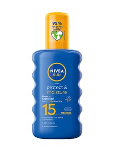 NIVEA - Protect & Moisture Sun Spray SPF15 -aurinkosuojasuihke NIVEA - Protect & Moisture Sun Spray SPF15 -aurinkosuojasuihke | Stockmann