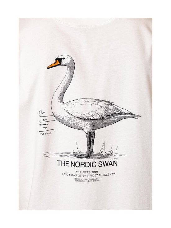 Fat Moose - Swan t-paita - WHITE | Stockmann - photo 4
