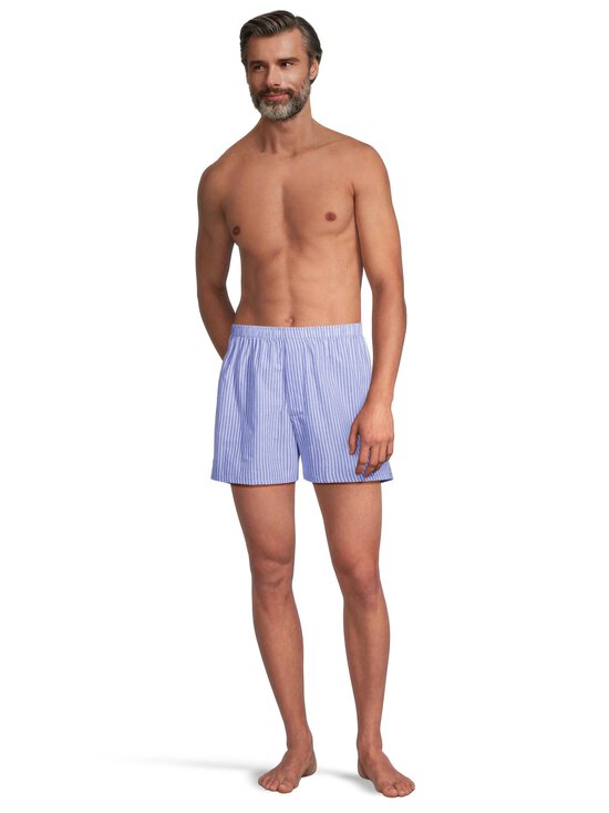 Cap Horn loungewear - Bredas bokseršorti 3-gab. - COMBO 1. LT.BLUE CHAMBRAY DOT, DK.BLUE POPLIN, BLUE STRIPE | Stockmann - photo 7