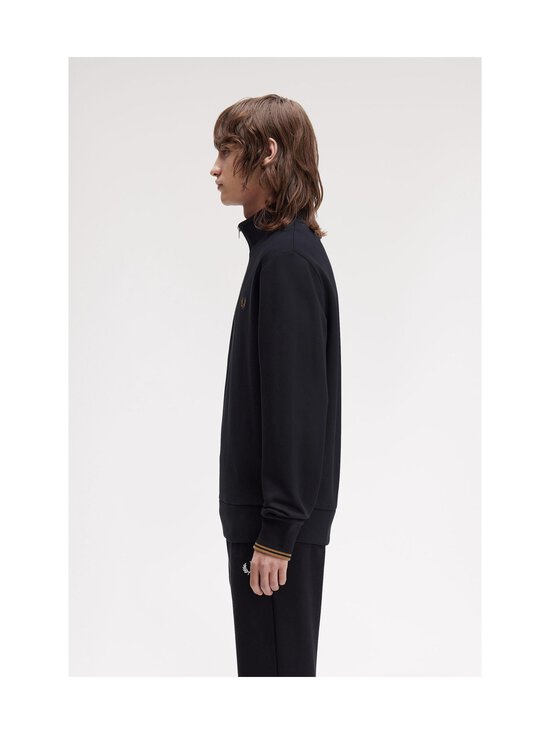 Fred Perry - Half Zip sporta džemperis - S77 BLACK / SHADED STONE | Stockmann - photo 4