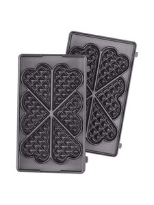 Tefal - Snack Collection Extra Heart Waffles -vohvelilevyt - BLACK | Stockmann