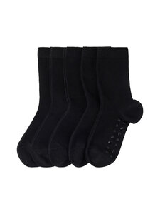 Lindex - Libisemisvastased sokid, 5 paari - 80 BLACK | Stockmann