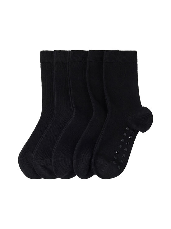 Lindex - Libisemisvastased sokid, 5 paari - 80 BLACK | Stockmann - photo 1