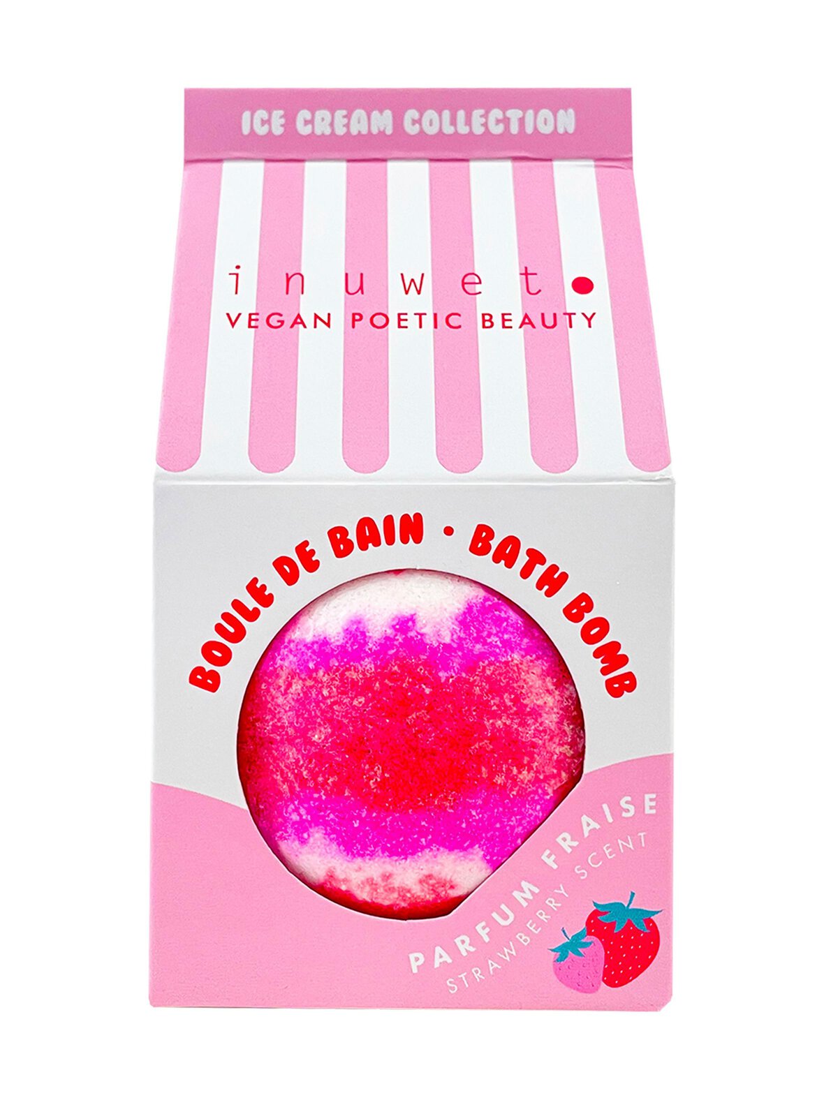 Bath Bomb Strawberry -kylpypommi