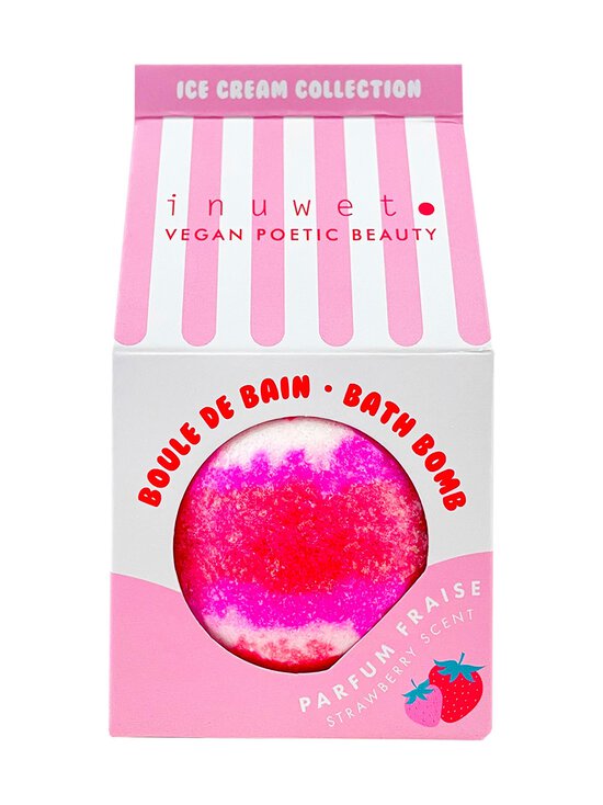 Inuwet - Bath Bomb Strawberry -kylpypommi - PINK | Stockmann - photo 1