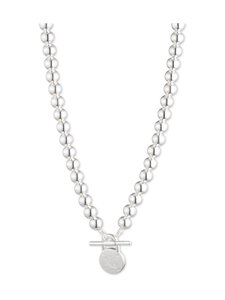 Lauren Ralph Lauren - Beaded Logo Padlock Collar kaklarota - SILVER Lauren Ralph Lauren - Beaded Logo Padlock Collar kaklarota - SILVER | Stockmann