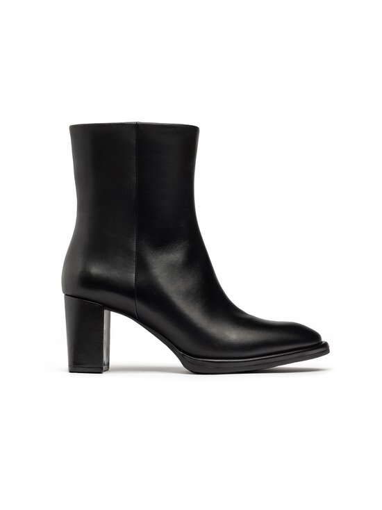 Lebit Block Heel Zipper -nilkkurit