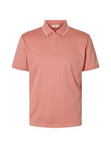 Selected - Polosärk SlhFave Sport Zip - B-12 ROSE DAWN_WHITE | Stockmann