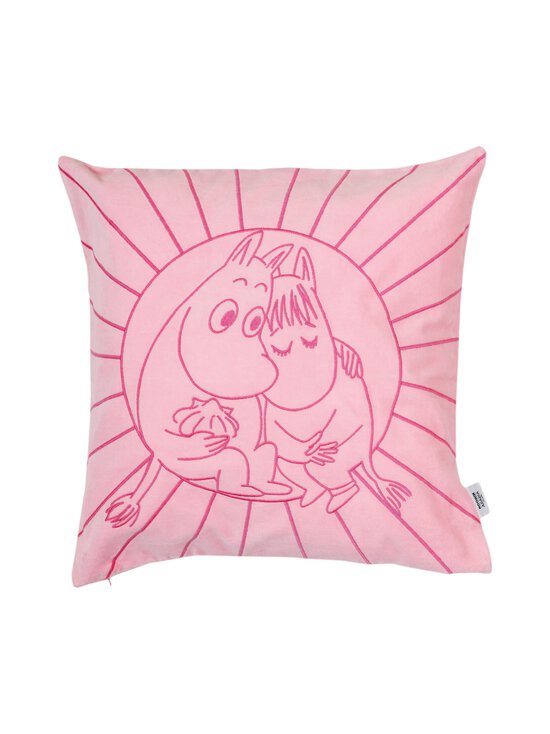 Moomin Arabia - Muumi Sydänkäpyset -tyynynpäällinen 50 x 50 cm - MULTICOLOR | Stockmann - photo 1