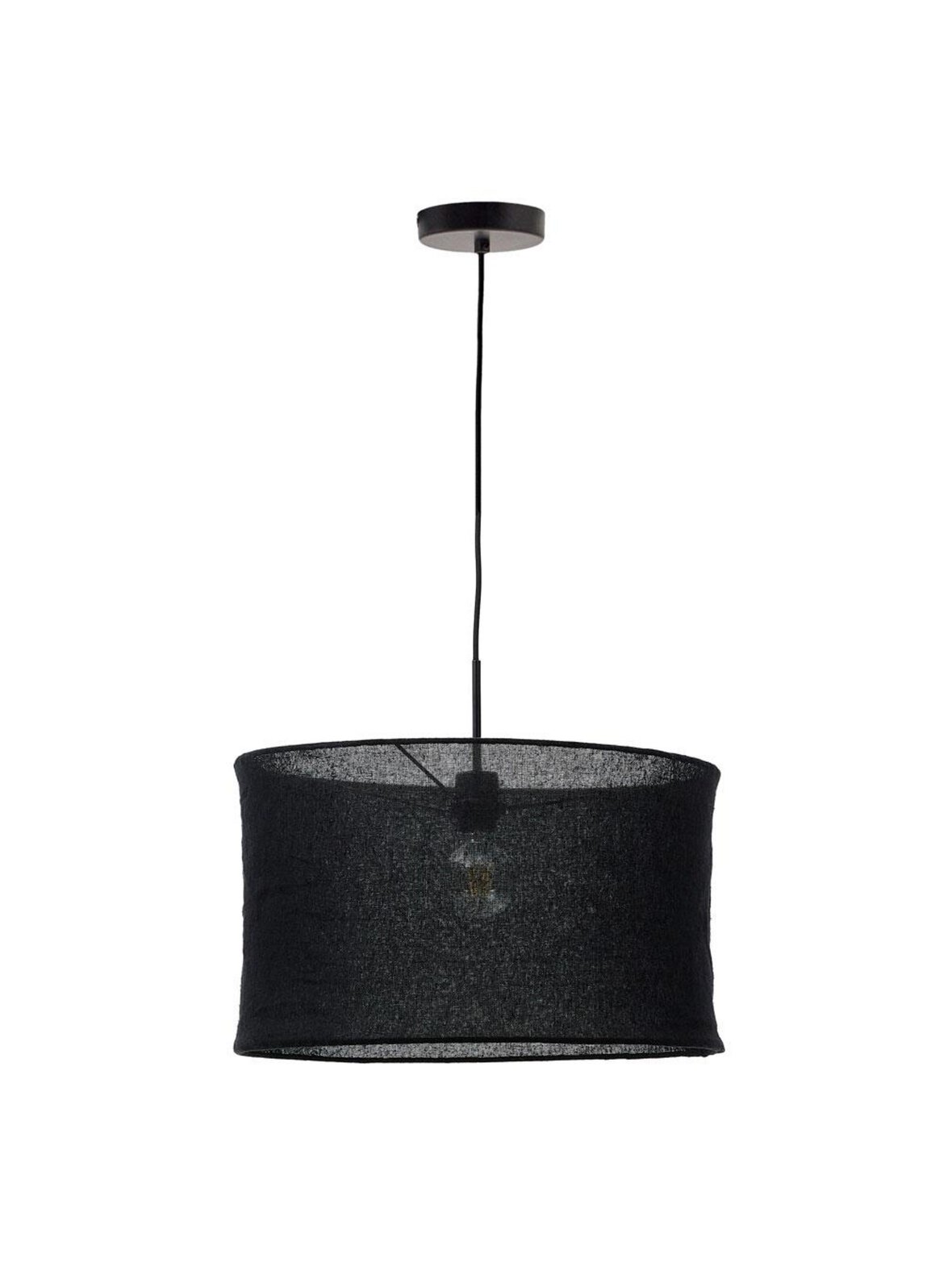 Mariela-varjostin musta ⌀ 50 cm